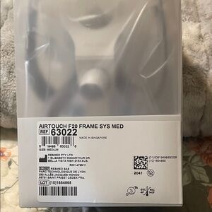 Airtouch F20 Frame System - White/Clear